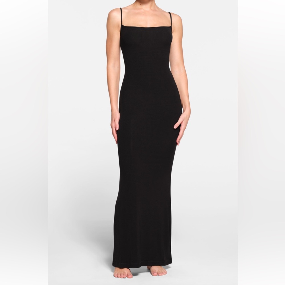 SKIMS Soft Lounge Long Slip Dress
